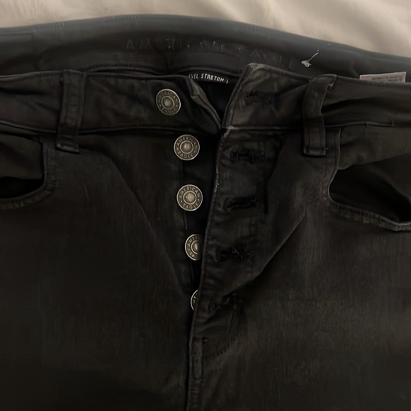 American Eagle next level stretch destroyed skinny jeans - Picture 4 of 5